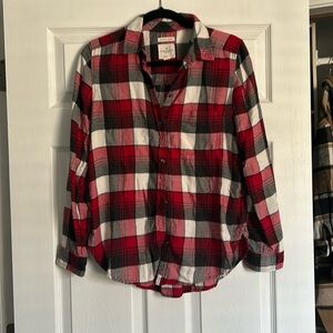 American Eagle Boyfriend Fit Flannel Shirt